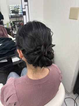 ベルグロー(BELLEGROW) アップヘア/卒業式セット/お呼ばれヘアセット