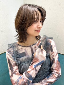 ロンド レグリーズ 立川(Lond leglise) イメチェン外ハネボブ美髪×ブリーチなしレイヤー韓国(立川)