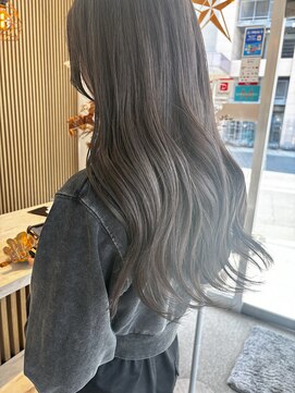 ブレンド(BLEND) グレージュ暗髪