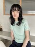 【頭皮から美しく健康に・・＊】カット＋ヘッドスパ（10分）￥6000