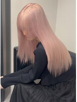 ベレーザ 渋谷(BELEZA)&nbsp;13597髪質改善ストレートラベンダーミルクティーホワイトピンク