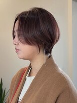 ガーデンタチカワネクスト(garden tachikawa next)&nbsp;大人上品/ハンサムショート/丸みショート/ピンクブラウン