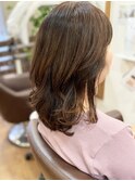 30代40代50代/ゆるふわカール/ミディアムスタイル