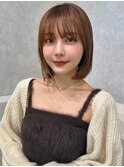 レイヤー/ネビージュ/韓国ヘア/イメチェン/縮毛矯正/中野/