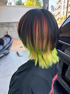 シャルティア 岩国(SHALLTIA) ハイトーン/デザインカラー/アンブレラカラー/ウルフ/個性的