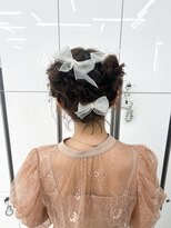 アマトウキョウ アユンチェ(AMA TOKYO×AYUNCHE) ボブ参列ヘア