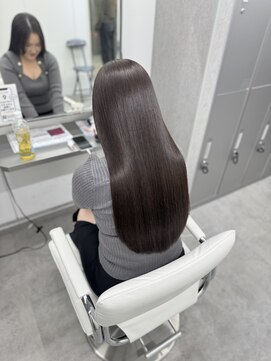 ロエ 元町店(Loe) オリーブグレージュ/髪質改善トリートメント/髪質改善カラー