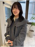 ハッシュカット/小顔/ココアベージュ/オリーブグレー/名駅