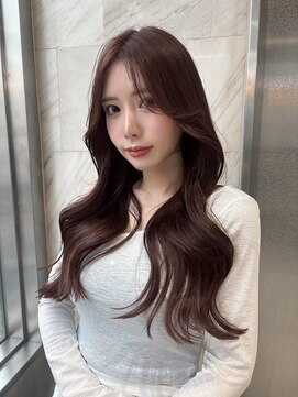 リリー(Lilley) 【稲永麻衣】レイヤーカット+顔周りカット+ロングヘア+韓国ヘア