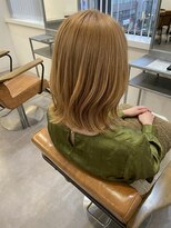 レラート デザイン コスタ 浦和(Relato DESIGN COSTA)&nbsp;くびれボブ×ミルクベージュ