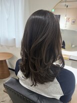 エトワ 中央店(etoi)&nbsp;大分ミディアムボブレイヤー軽め韓国レイヤーくびれスタイル
