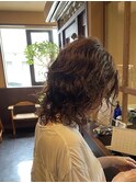 大人のニュアンスウェーブボブ