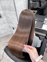 シンシア 新宿(CYNTHIA)&nbsp;【髪質改善/macoto】 ベージュカラー、髪質改善縮毛矯正