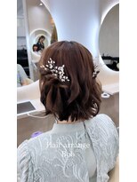 ラテトウキョウ(LATE tokyo)&nbsp;ボブウェーブヘアアレンジ