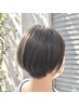 カット＋秋のマロンカラー＋ALORBトリートメント　￥12,800　(120分～）