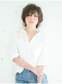 女っぽさが際立つショート