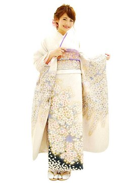 ゲッカビジン(GEKKABIJIN) レンタル振袖FS-52 39000円《東京着物レンタル/六本木月下美人》