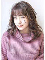 シータ ふじみ野(THETA)&nbsp;ひし形ほつれウェーブミディアム【シータ ふじみ野】