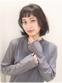 【ACO】大人かわいいゆるふわナチュラルボブ！＃Aラインボブ