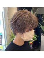 フェイス 大船(FACE)&nbsp;ショート×ハイライト/脱白髪染め/西原晃