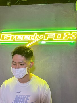 グリーディーフォックス 代々木(Greedy FOX) かき上げヘア/サイドパート/韓国マッシュ/フェードカット/代々木