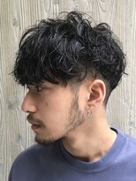 バイフィフス 原宿/表参道(by fifth)&nbsp;波巻きツイストスパイラルパーマツーブロック刈り上げ