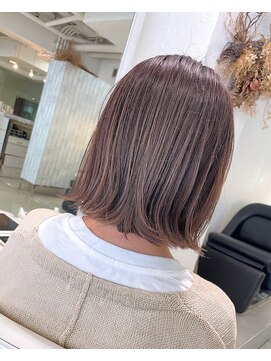 ファイブボックスヘアー 広島(five vox hair) ☆ラベンダーグレージュ