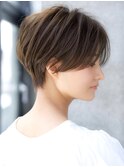 前髪なし大人ショート20代30代40代【AIN.表参道】川原大地