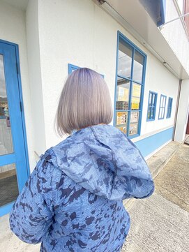 ヘアーメイク コラソン(hair make corazon) 似合わせカットメルティカラー着物フェミニンロング