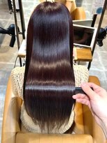 リール 銀座(R'EEL) 縮毛矯正で乾かしただけで叶う圧倒的艶髪