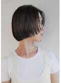 顔まわりレイヤーカット×ボブ