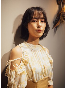 カラン(caran) 大人ロブ【@hair_mazda】