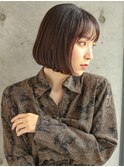 【ANDREY 宮村】ストレートミニボブ