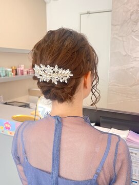 シュガー(SUGAR) シニヨン/ボブアレンジ/結婚式ヘアセット