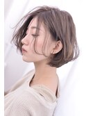 ショートボブ/ベージュ【堺、深井】