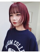 ウィットサークル(wit circle)&nbsp;layercut red color
