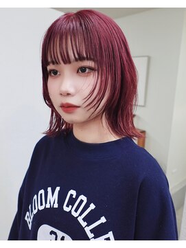 ウィットサークル(wit circle) layercut red color