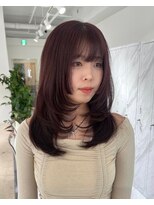 レーヴバイフィガロ(REVE by FIGARO)&nbsp;ハイライトカラーミルクティーベージュケアブリーチダブルカラー