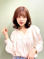 ヒトワ(hitowa)&nbsp;外ハネボブ/くびれレイヤー/ゆるふわボブ/シースルーバング