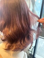 ジーナ 船橋(Zina)&nbsp;髪質改善＊くびレイヤーピンクベージュ＊美髪【Zina船橋】