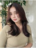 くびれヘア/顔周り/大人可愛いレイヤーカット/20代/30代/40代