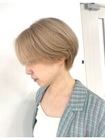 ネオリーブアイム 横浜西口店(Neolive aim)&nbsp;ハイトーン　ショート　ブリーチ　横浜