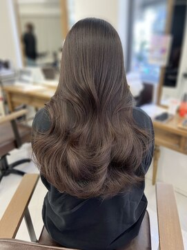 ハピネス 梅田茶屋町店(HAPPINESS) 韓国くびれロング レイヤーオルチャン小顔前髪 艶髪 髪質改善