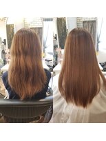 ベレッタ 枚方店(veretta.)&nbsp;ストレートロング/髪質改善/サラツヤストレート/縮毛矯正/ツヤ髪