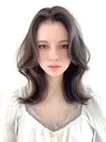 くびれミディココアベージュグレージュカラー韓国風20代30代