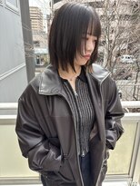 ツイギー 宮西店(TWiGGY)&nbsp;ボブウルフ×インナーカラー