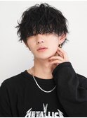 メンズパーマ/ウルフ