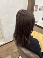 ジルブラン 土浦(JIL BLAN)&nbsp;ハイライトバレイヤージュダブルカラーケアブリーチ30代40代