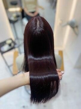 ジーナ 博多筑紫口(Zina) カシスピンクで夏は無双！YURI/博多美容室/博多髪質改善