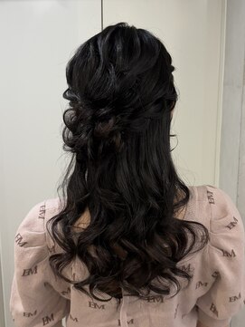 デューヘアー(due hair) ヘアセット/ヘアアレンジ/結婚式お呼ばれヘア
